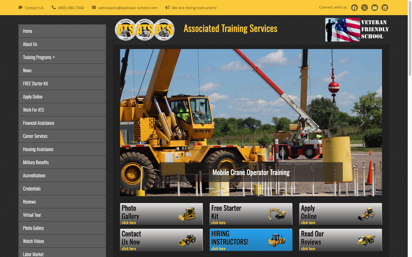 operator-school.com — current site